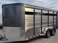 Maverick Trailers Standard Steel Horse Trailer — picha 1