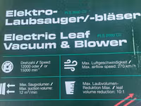 Листо-дувка 3-1 Parkside — फ़ोटो 3