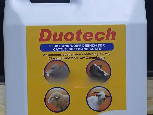 Duotech (Fluke and Worm Drench for Cattle, Sheep and Goats)