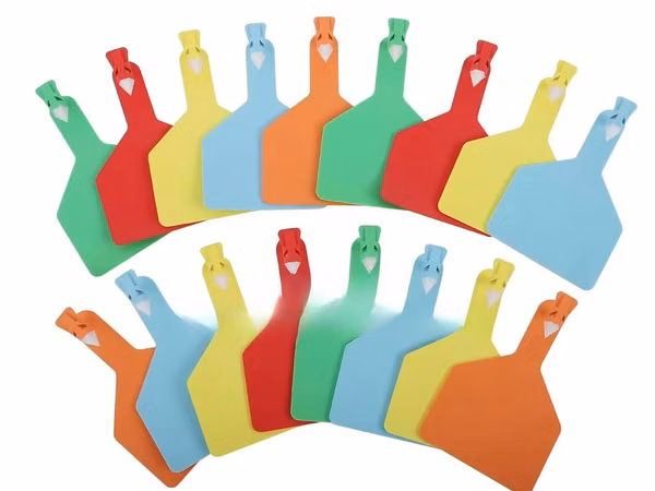 Extra-Visible Livestock Z- Tags for Cattles - Plain