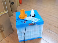 192 Eggs Fully Automatic AC/DC Poultry Incubator — picha 2