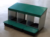 Cuibar pentru găini cu colector de ouă Des Champs MG03 (3 sectiuni) — 照片 1