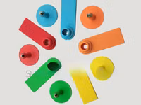 TPU Sheep Ear Tags Are Durable, Flexible & Eco - Friendly - 100pcs — फ़ोटो 2