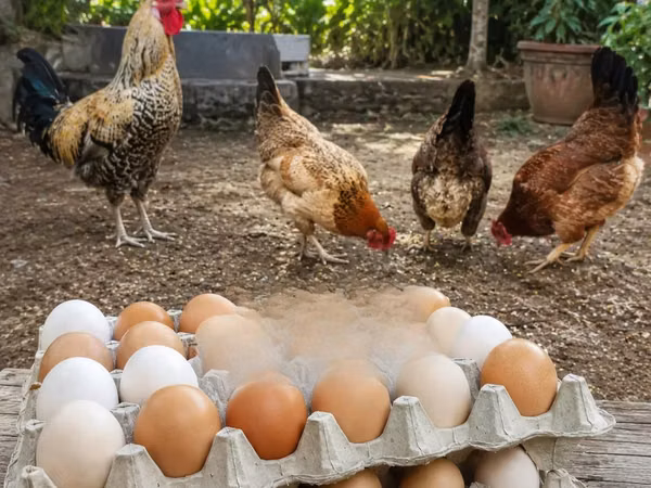 Fertilised Improved Kienyeji X Orpington/Australops Egg