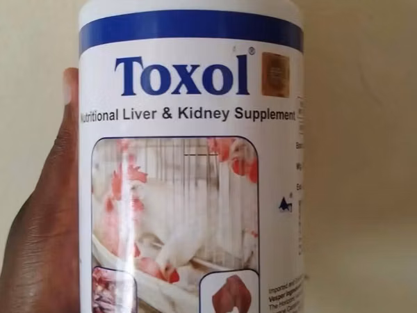 Toxol 1ltr. Liver and Kidney Supplement for All Poultry.