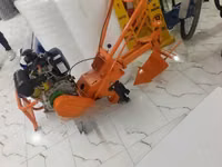 Walk Behind Diesel Agricultural Tiller — 照片 2