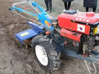 Durable 12HP Walking Tractor for Small Farms Bei Nafuu — picha 1