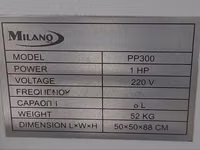 Milano Italia Potatoe Peeler Machine 8l 1hp — photo 3